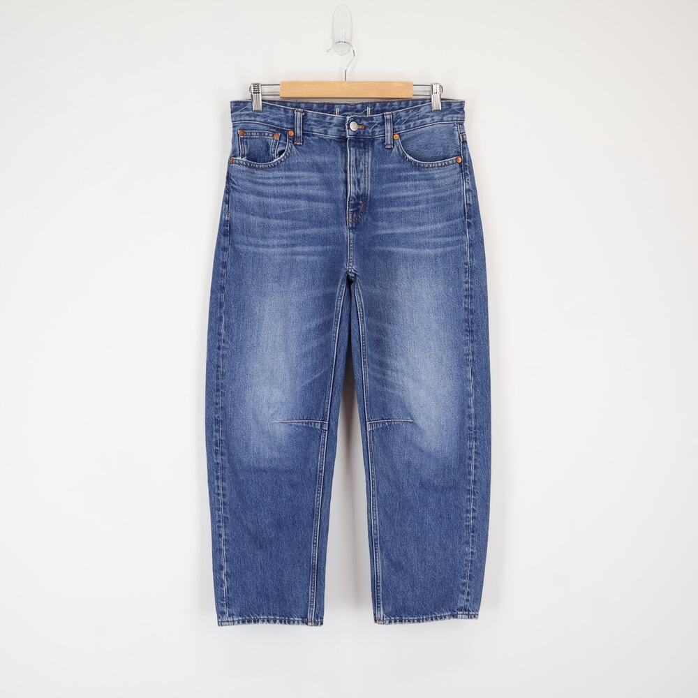 Madewell The Darted Barrel Leg Jean Irmo Wash Size 26 - Picture 2 of 10
